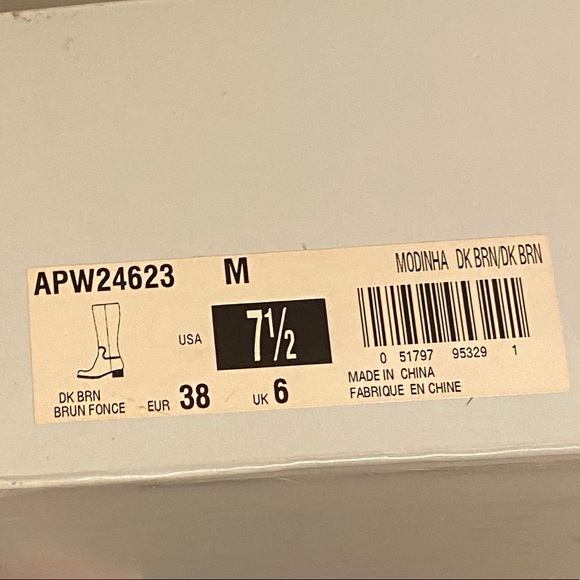 ROCKPORT Modinha women’s Boot size 7.5 Dark Brown 100% Leather / rubber outsole - Picture 5 of 5